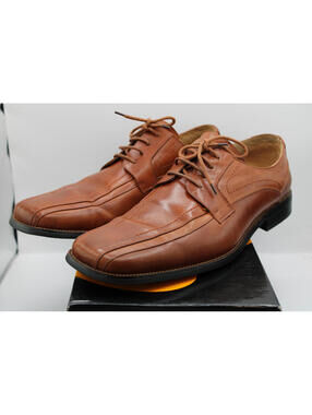 Stacy Adams Brown Leather Dress Shoes Men's Size 13M w/ Original Box